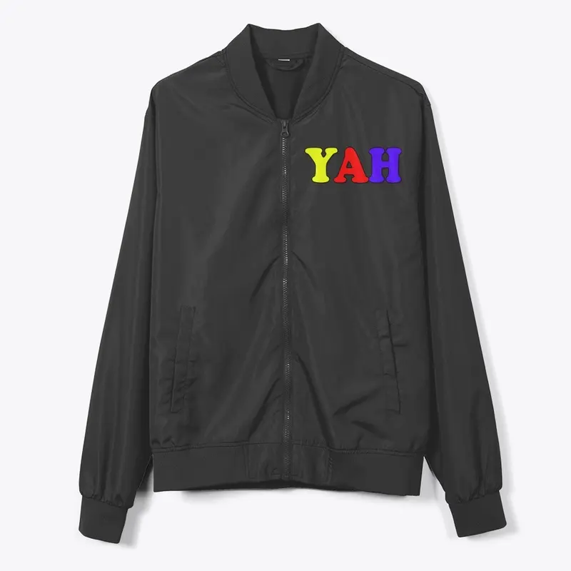 YAH Color Logo Bomber Jacket