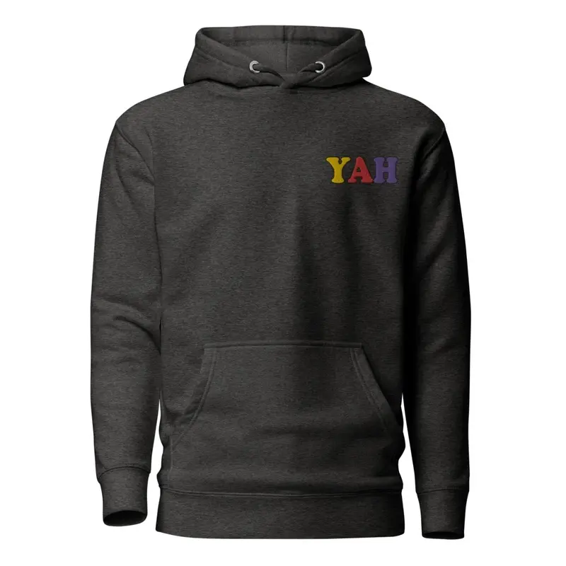 YAH Color Embroidery Logo Hoodie