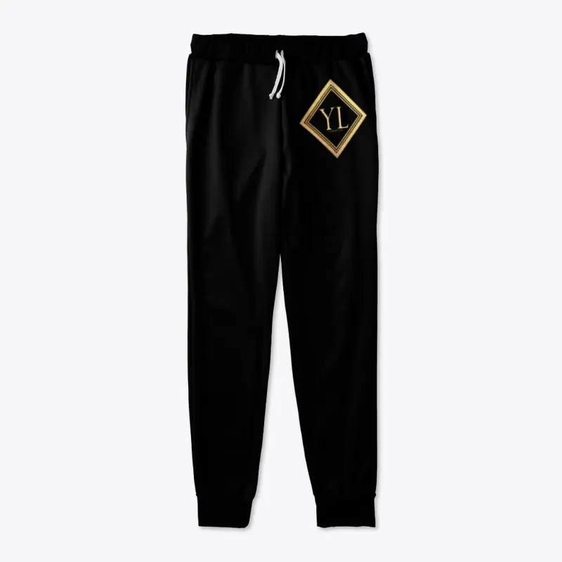 YAH LIFE Inc. - Gold Logo Joggers